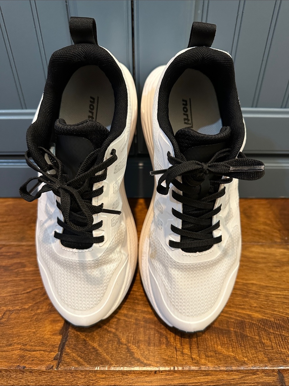Nortiv 8 white black shoes sneakers 8.5 - Picture 5 of 7